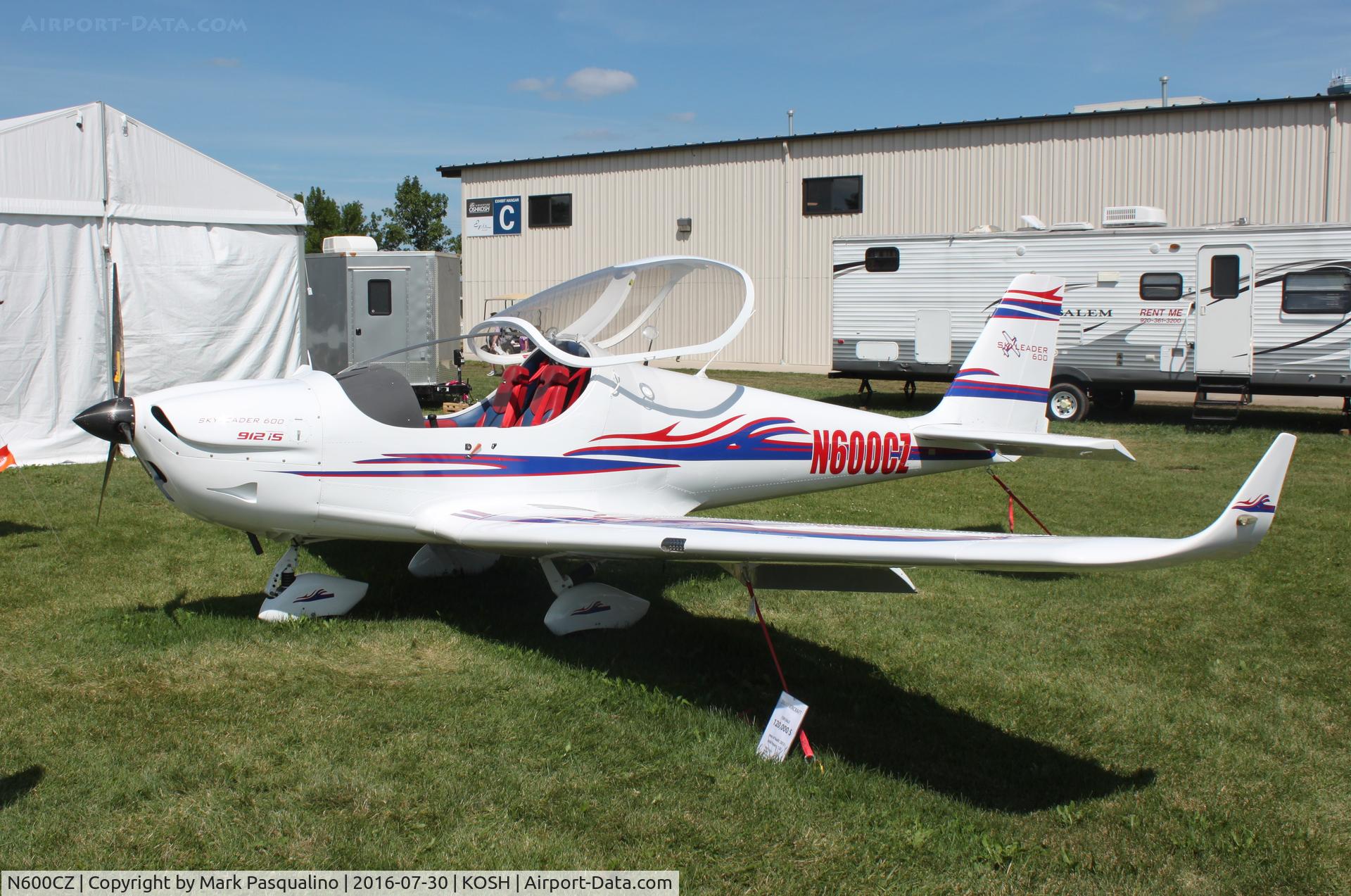 N600CZ, Jihlavan Skyleader 600 C/N 6 217 236 s, Skyleader 600