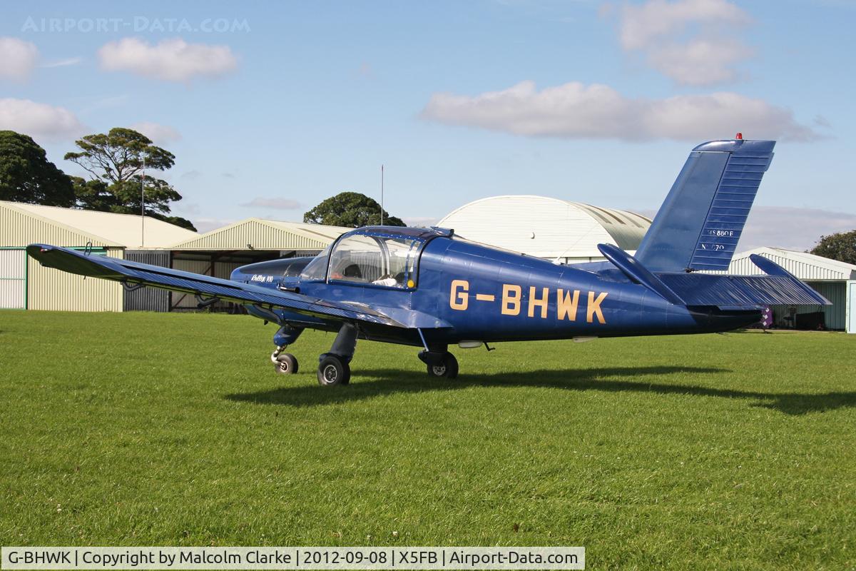 G-BHWK, 1967 Morane-Saulnier MS-880B Rallye Club C/N 870, Morane-Saulnier MS-880B Rallye Club, Fishburn Airfield, September 8th 2012.