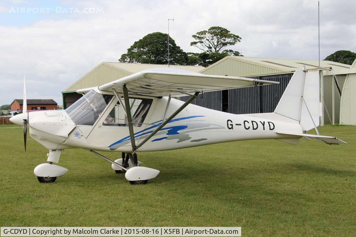 G-CDYD, 2006 Comco Ikarus C42 FB80 C/N 0604-6812, Ikarus C42 FB80 , Fishburn Airfield, August 16th 2015.