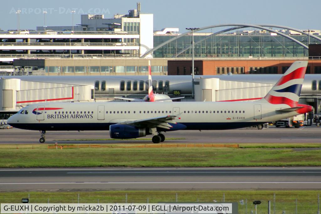 G-EUXH, 2004 Airbus A321-231 C/N 2363, Taxiing