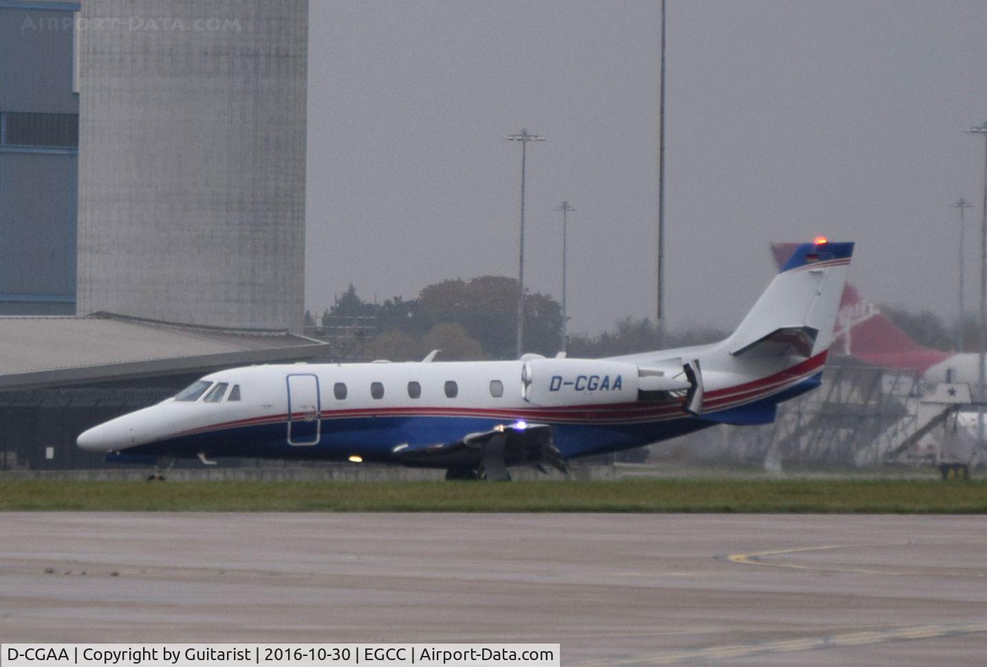 D-CGAA, 2014 Cessna 560 Citation Excel XLS+ C/N 560-6173, At Manchester