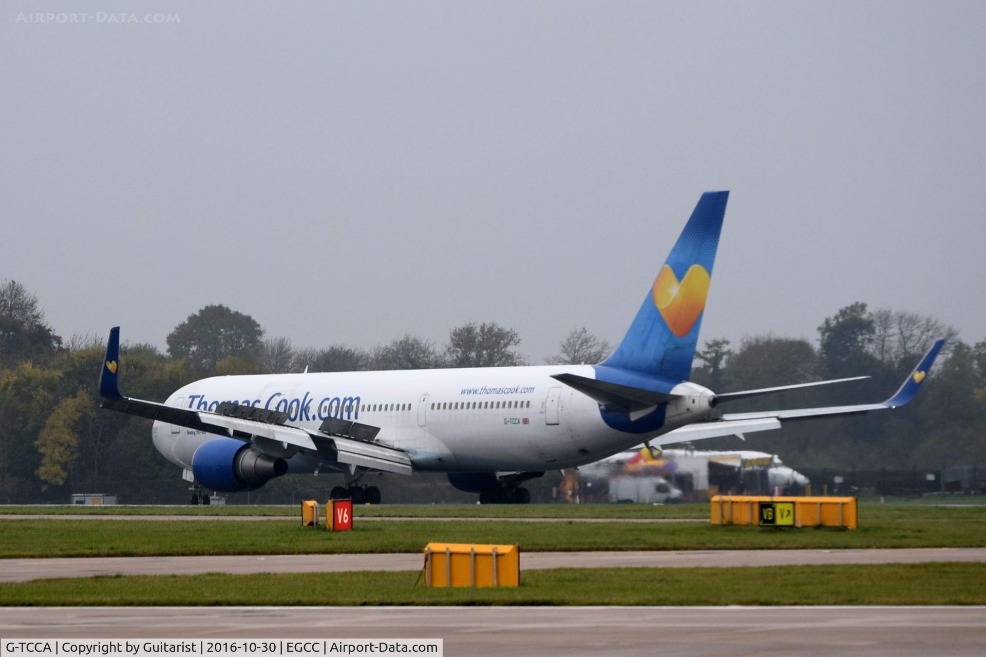 G-TCCA, 1994 Boeing 767-31K C/N 27205, At Manchester
