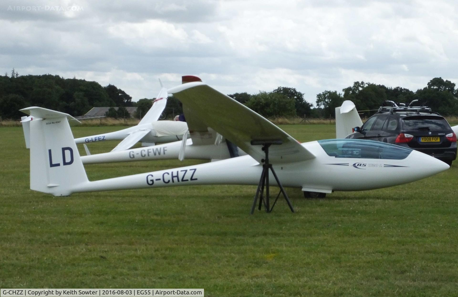 G-CHZZ, Schleicher ASW-20L C/N 20353, Glider Comp