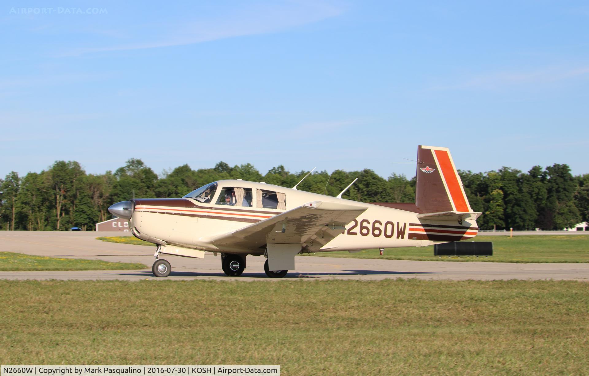 N2660W, 1966 Mooney M20E C/N 989, Mooney M20E