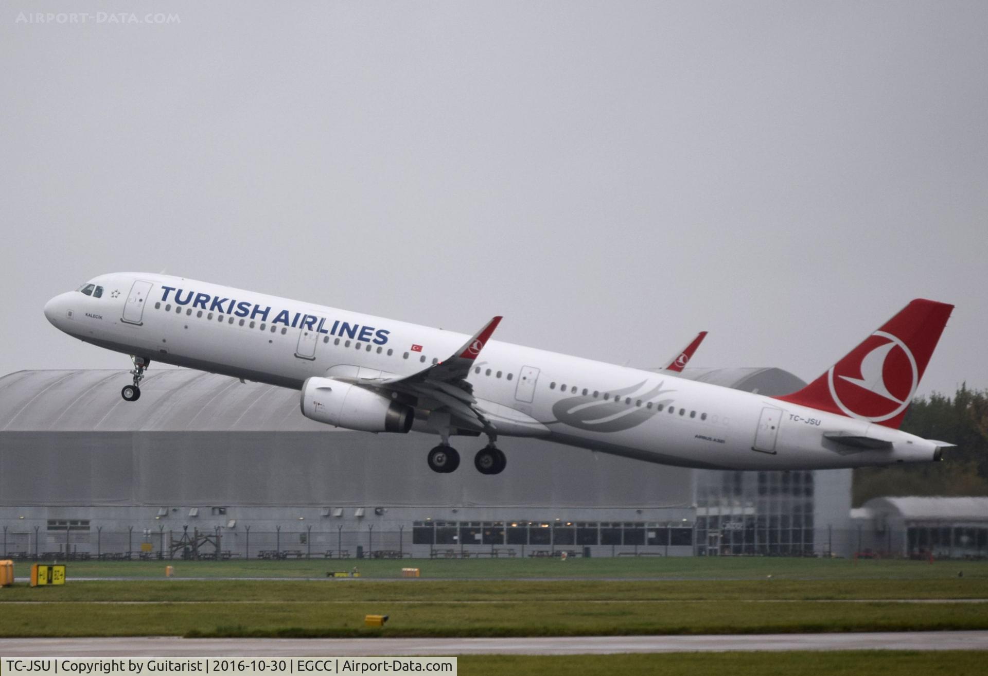 TC-JSU, 2015 Airbus A321-231 C/N 6709, At Manchester