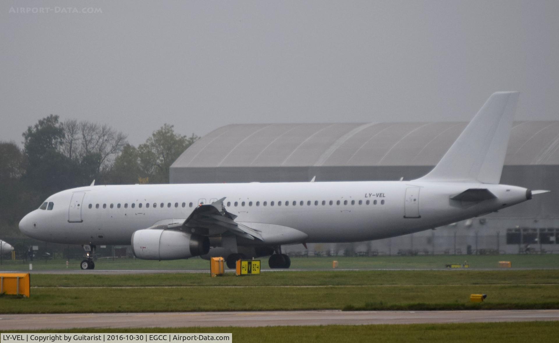LY-VEL, 2003 Airbus A320-232 C/N 1998, At Manchester