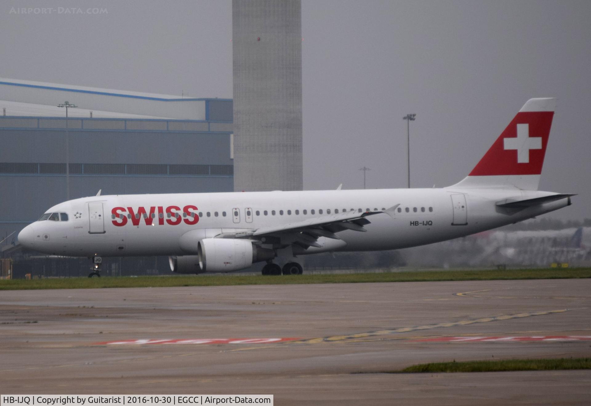 HB-IJQ, 1997 Airbus A320-214 C/N 701, At Manchester