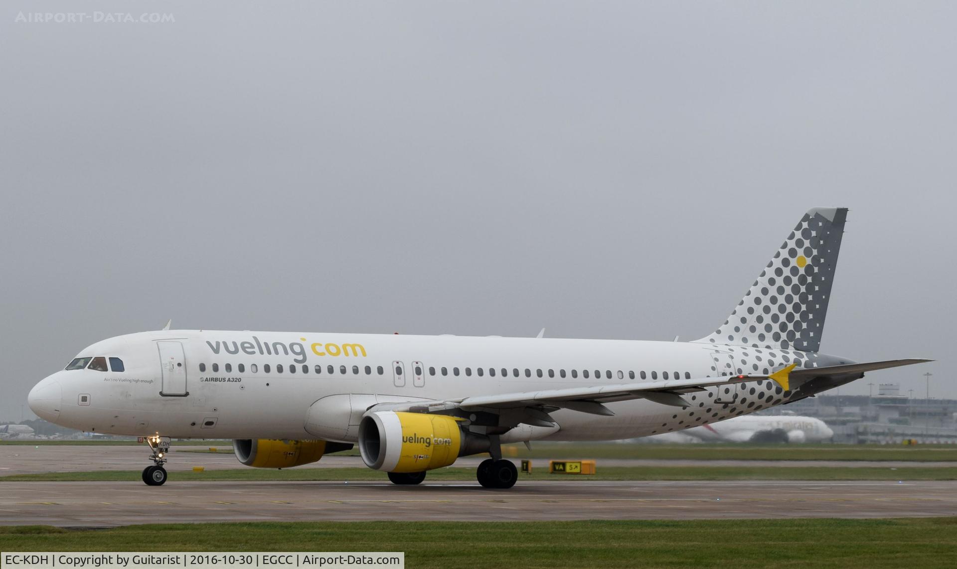 EC-KDH, 2007 Airbus A320-214 C/N 3083, At Manchester