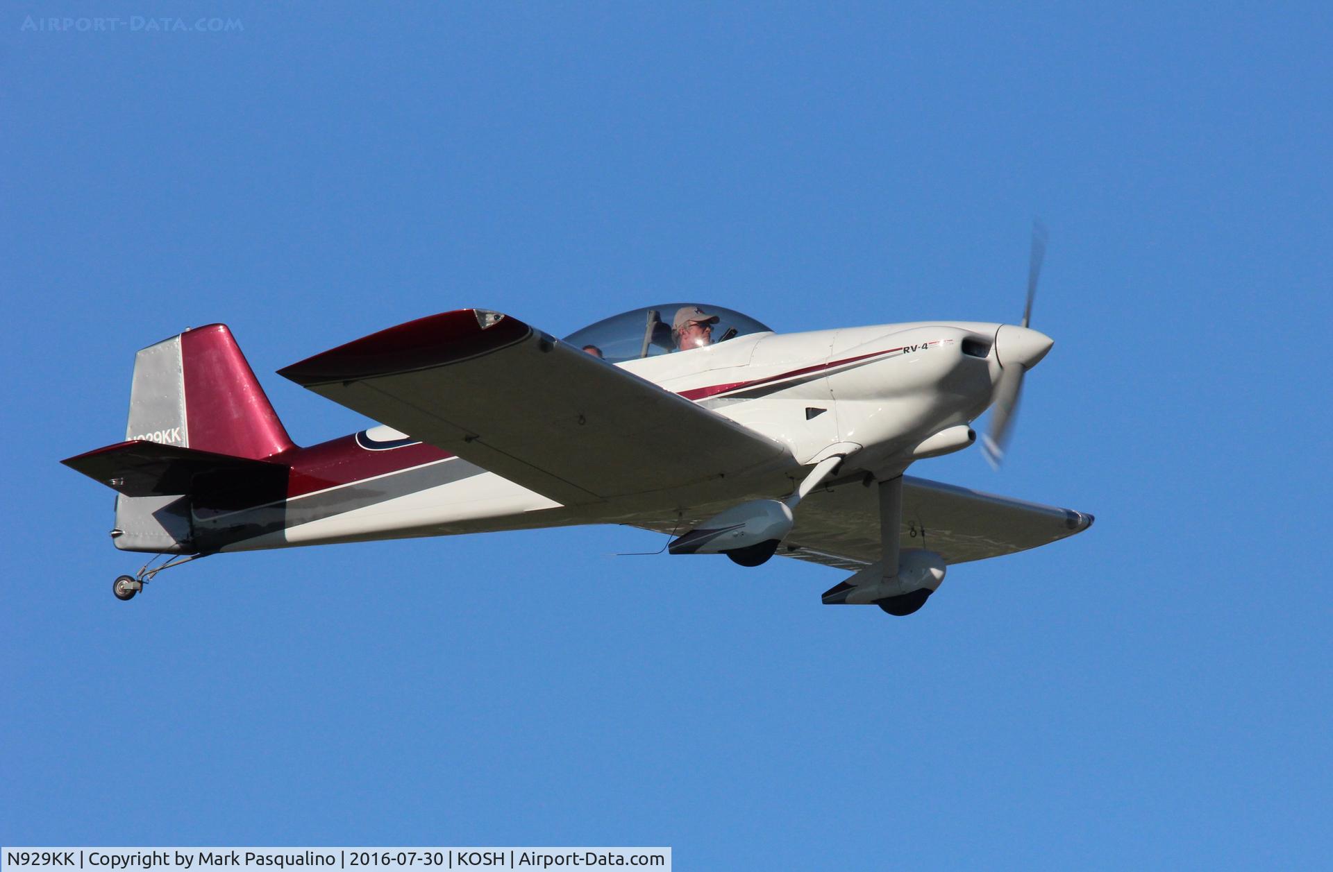 N929KK, 2002 Vans RV-4 C/N 1195, Vans RV-4