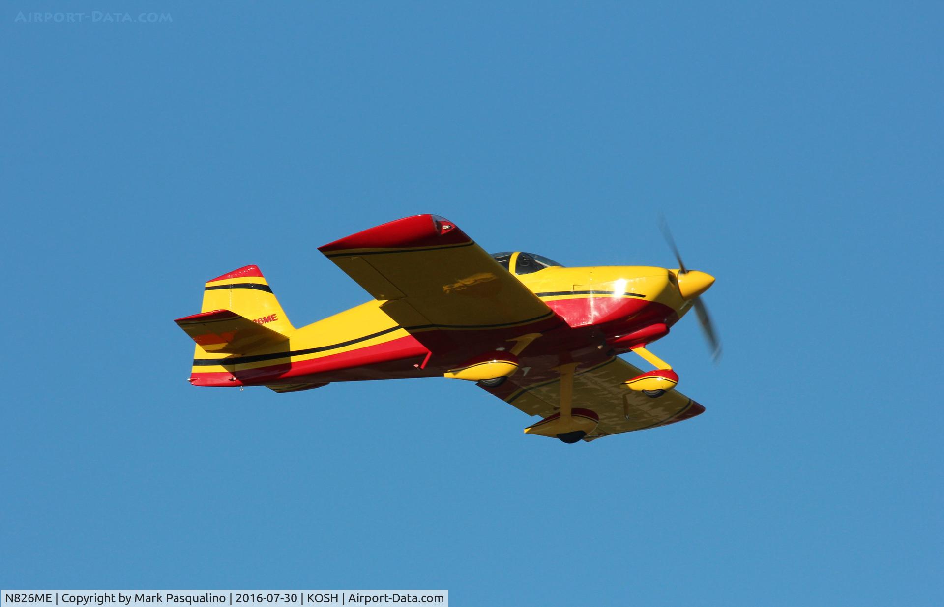 N826ME, Vans RV-6A C/N 25249, Vans RV-6A