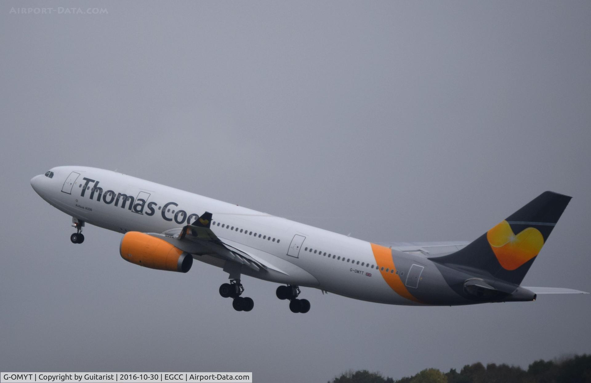 G-OMYT, 1999 Airbus A330-243 C/N 301, At Manchester