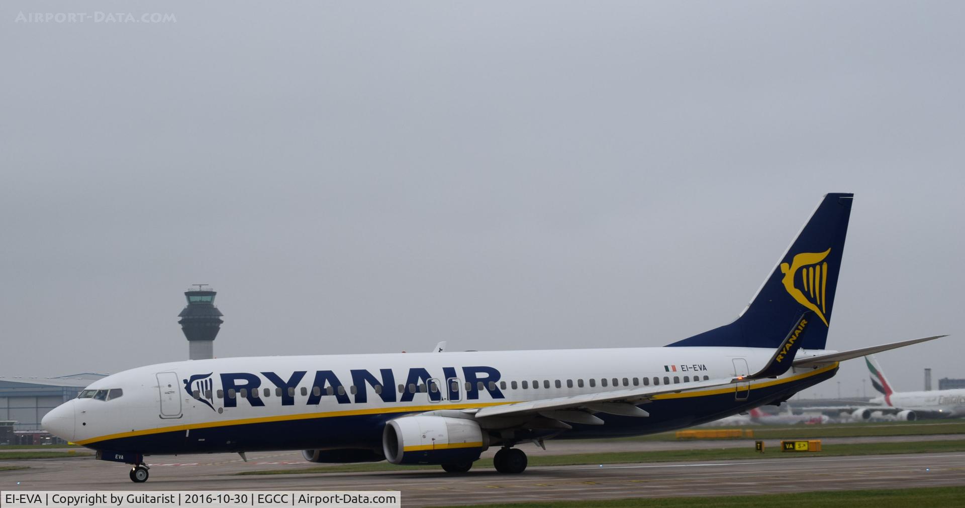 EI-EVA, 2011 Boeing 737-8AS C/N 40288, At Manchester