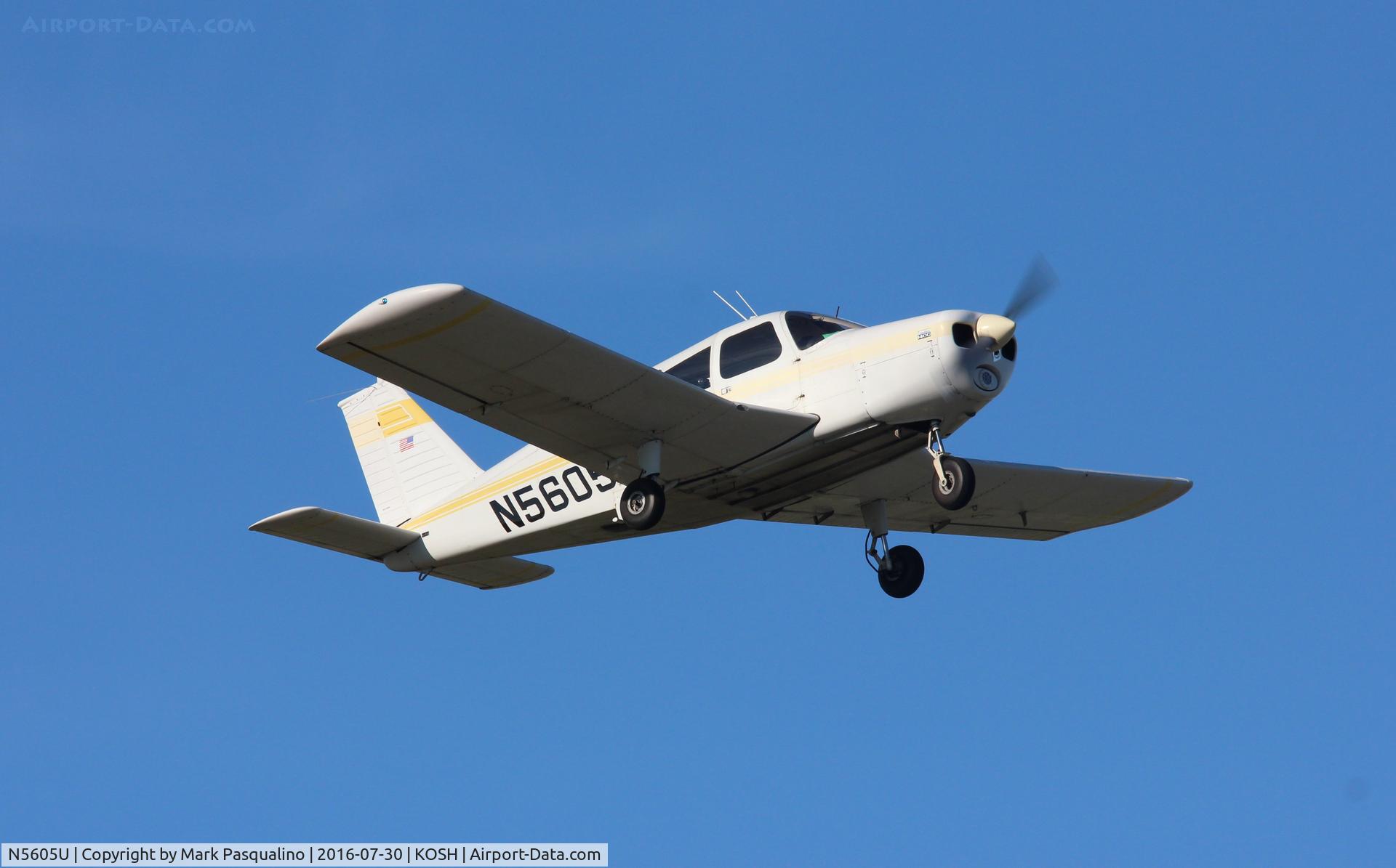 N5605U, 1969 Piper PA-28-140 C/N 28-26534, Piper PA-28-140