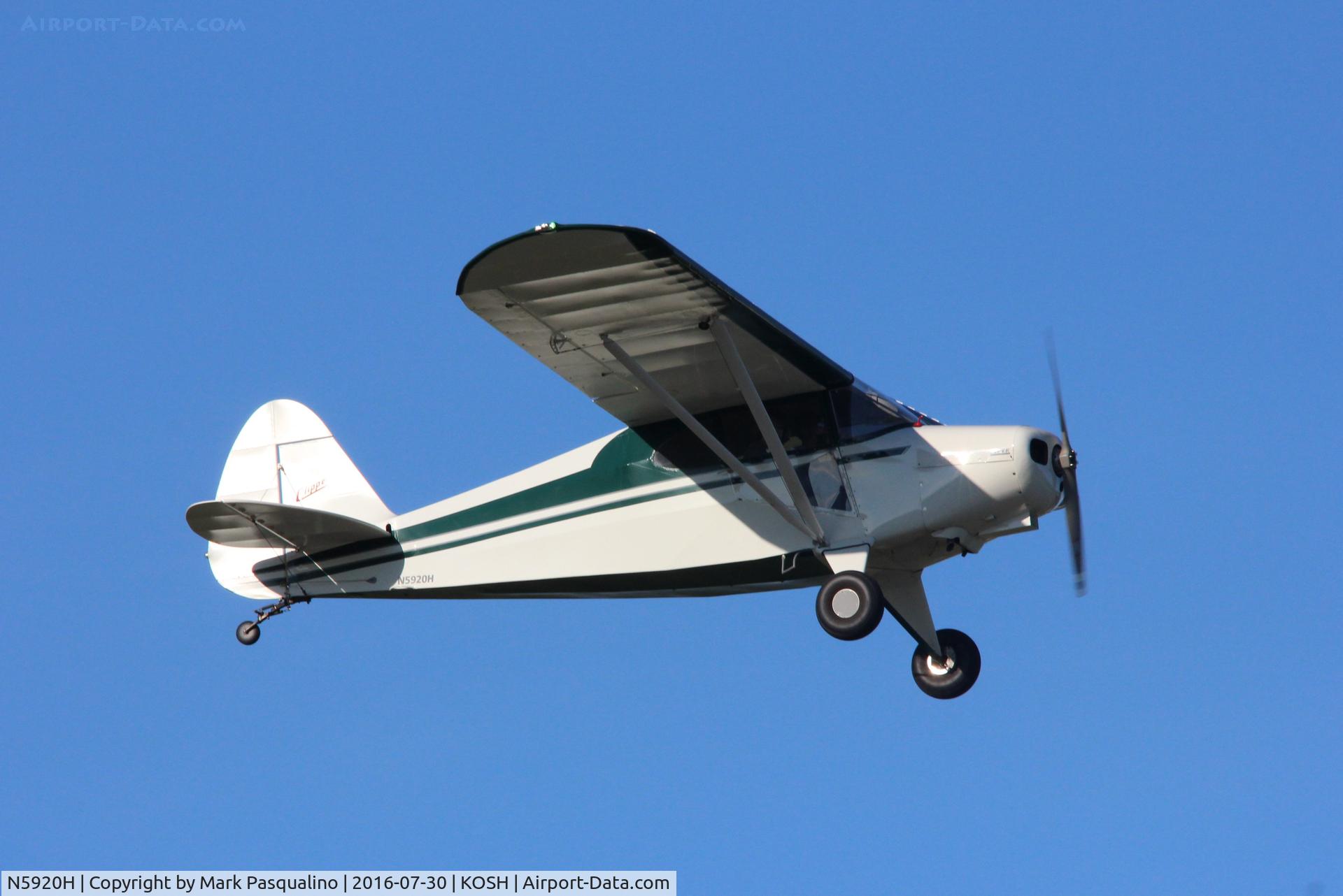 N5920H, 1949 Piper PA-16 Clipper C/N 16-532, Piper PA-16