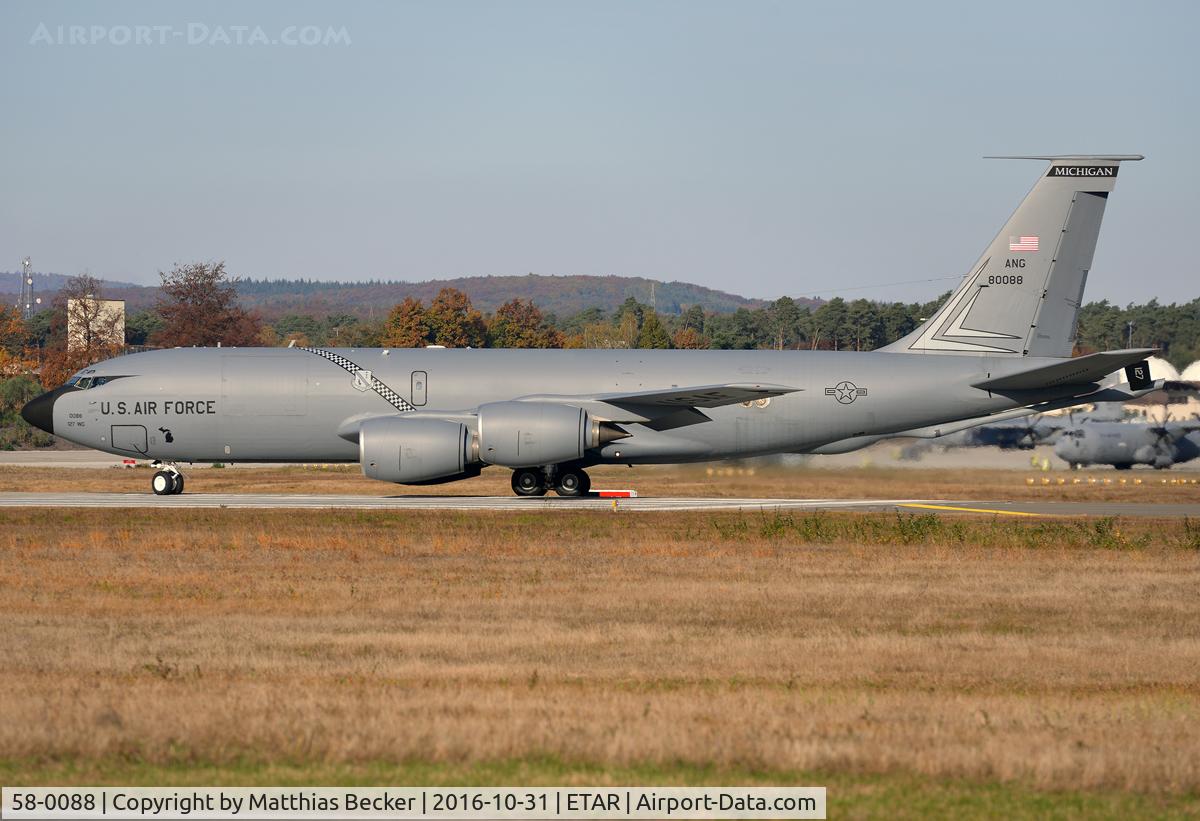 58-0088, 1958 Boeing KC-135Q Stratotanker C/N 17833, 58-0088