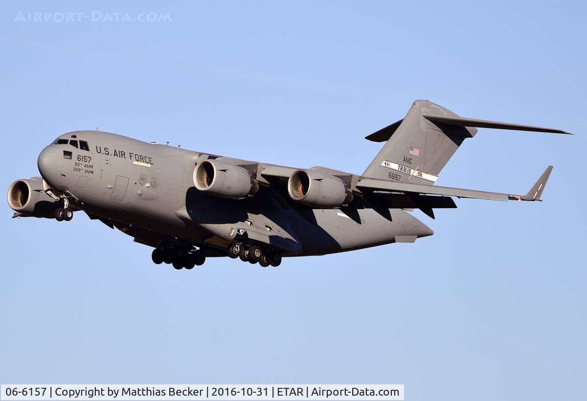 06-6157, 2006 Boeing C-17A Globemaster III C/N P-157, 06-6157