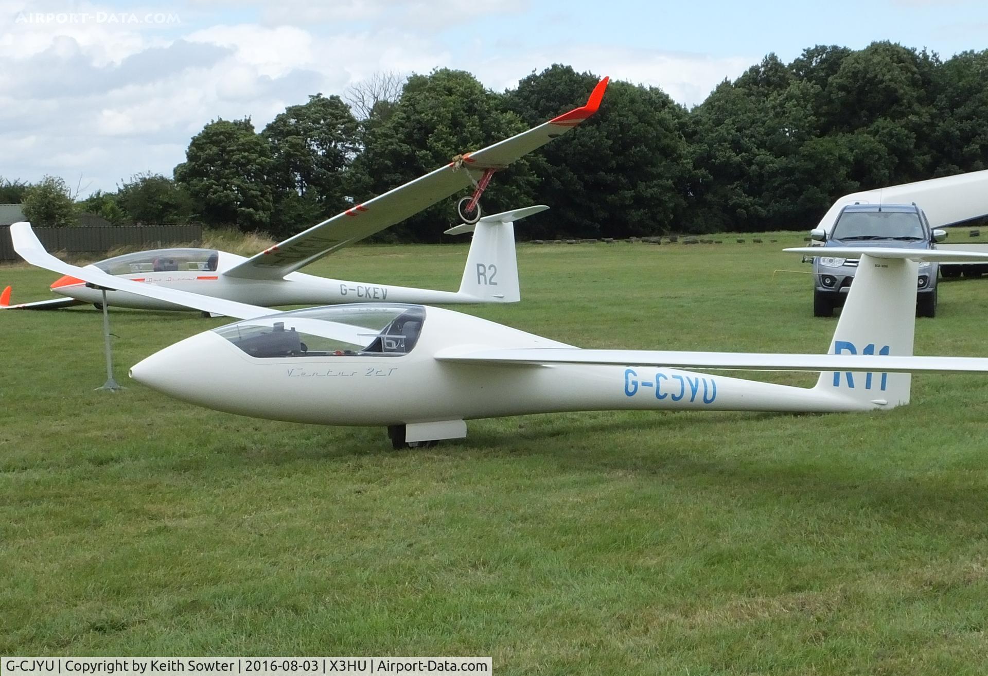 G-CJYU, Schempp-Hirth Ventus 2cT C/N 70, Glider Comp