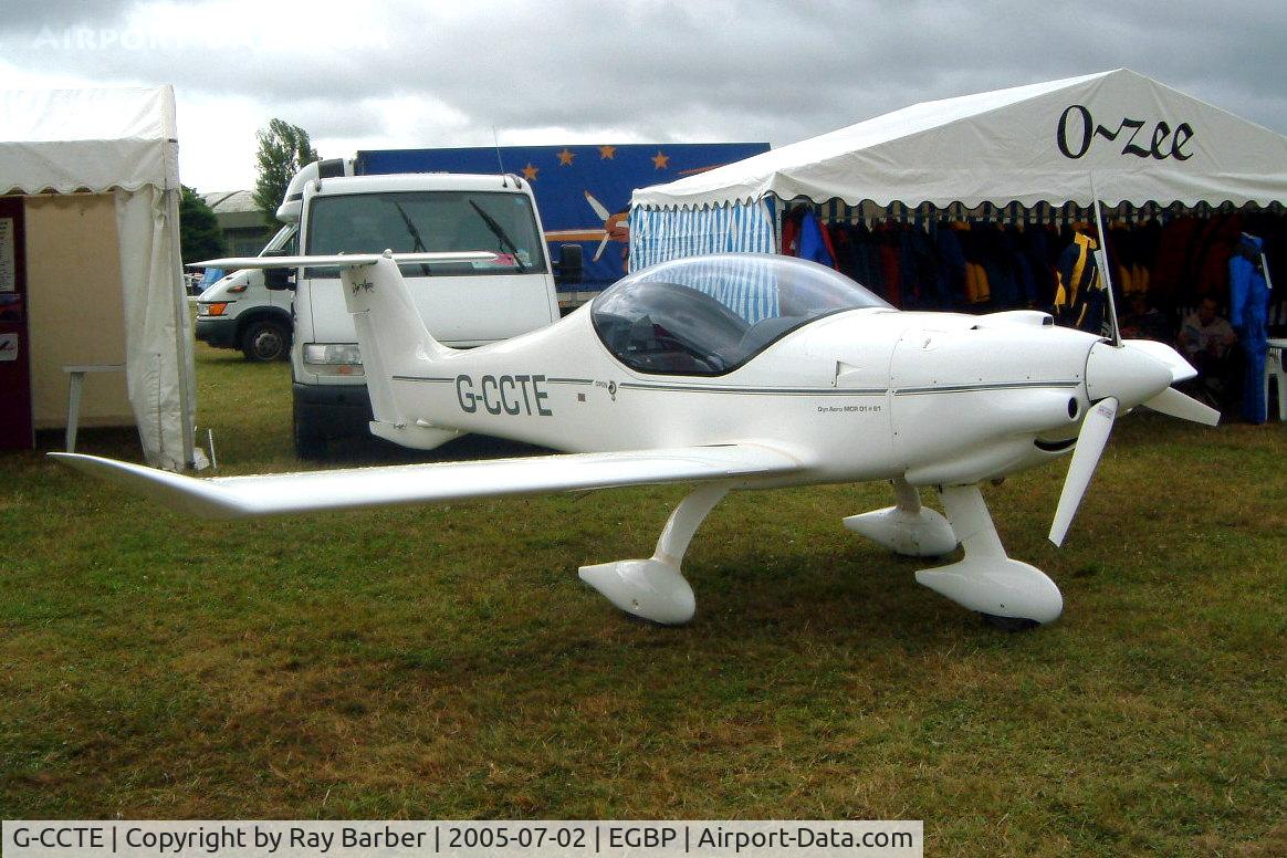 G-CCTE, 2004 Dyn'Aero MCR-01 C/N PFA 301-13268, Dyn Aero MCR-01 Banbi VLA Sportster [PFA 301-13268] Kemble~G 02/07/2005