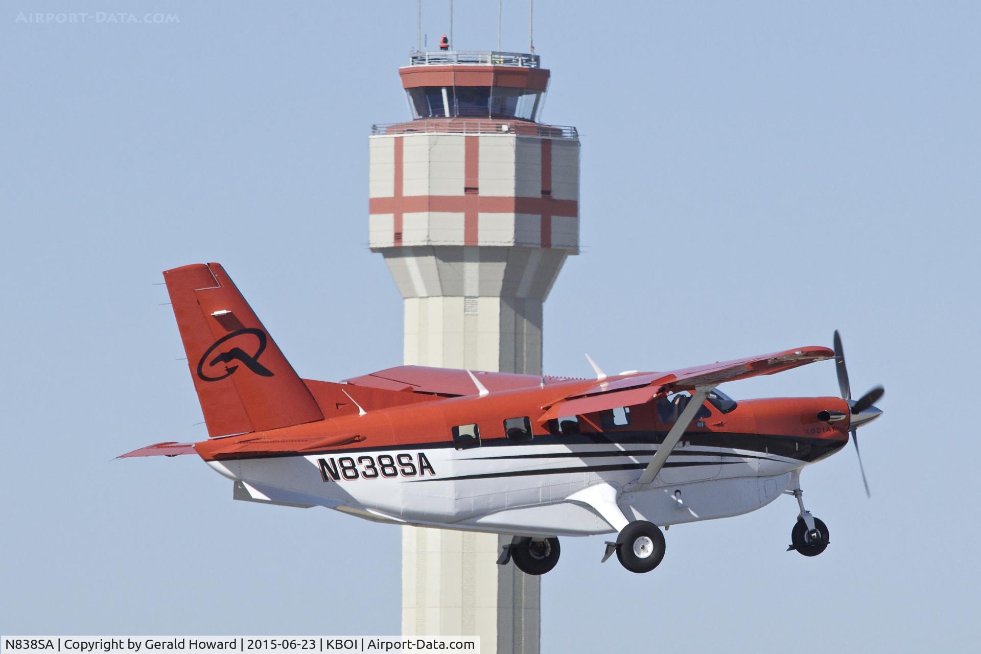N838SA, 2007 Quest Kodiak 100 C/N 100-0002, Departed RWY 28R.