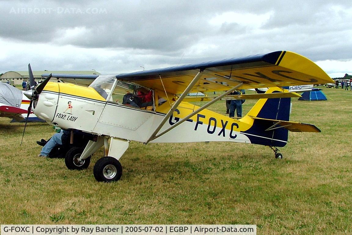 G-FOXC, 1991 Denney Kitfox Mk3 C/N PFA 172-11900, Denney Kitfox Mk.III [PFA 172-11900] Kemble~G 02/07/2005