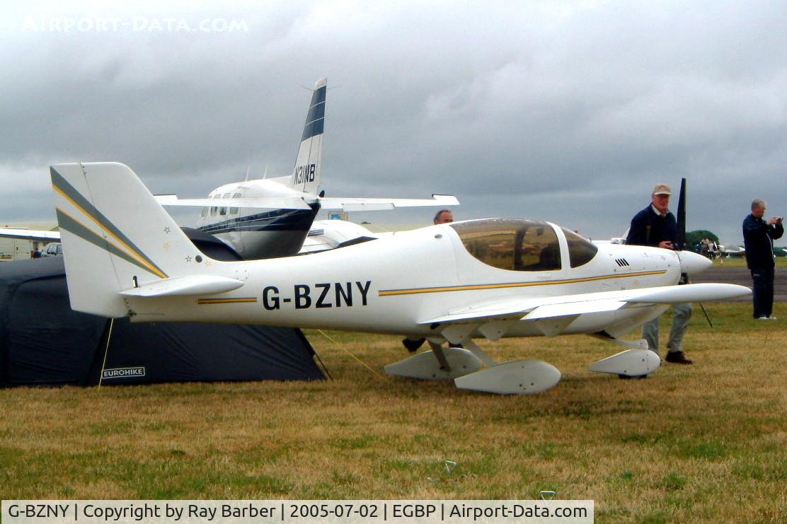 G-BZNY, 2002 Europa XS Tri-Gear C/N PFA 247-13355, Europa Avn Europa XS [PFA 247-13355] Kemble~G 02/07/2005