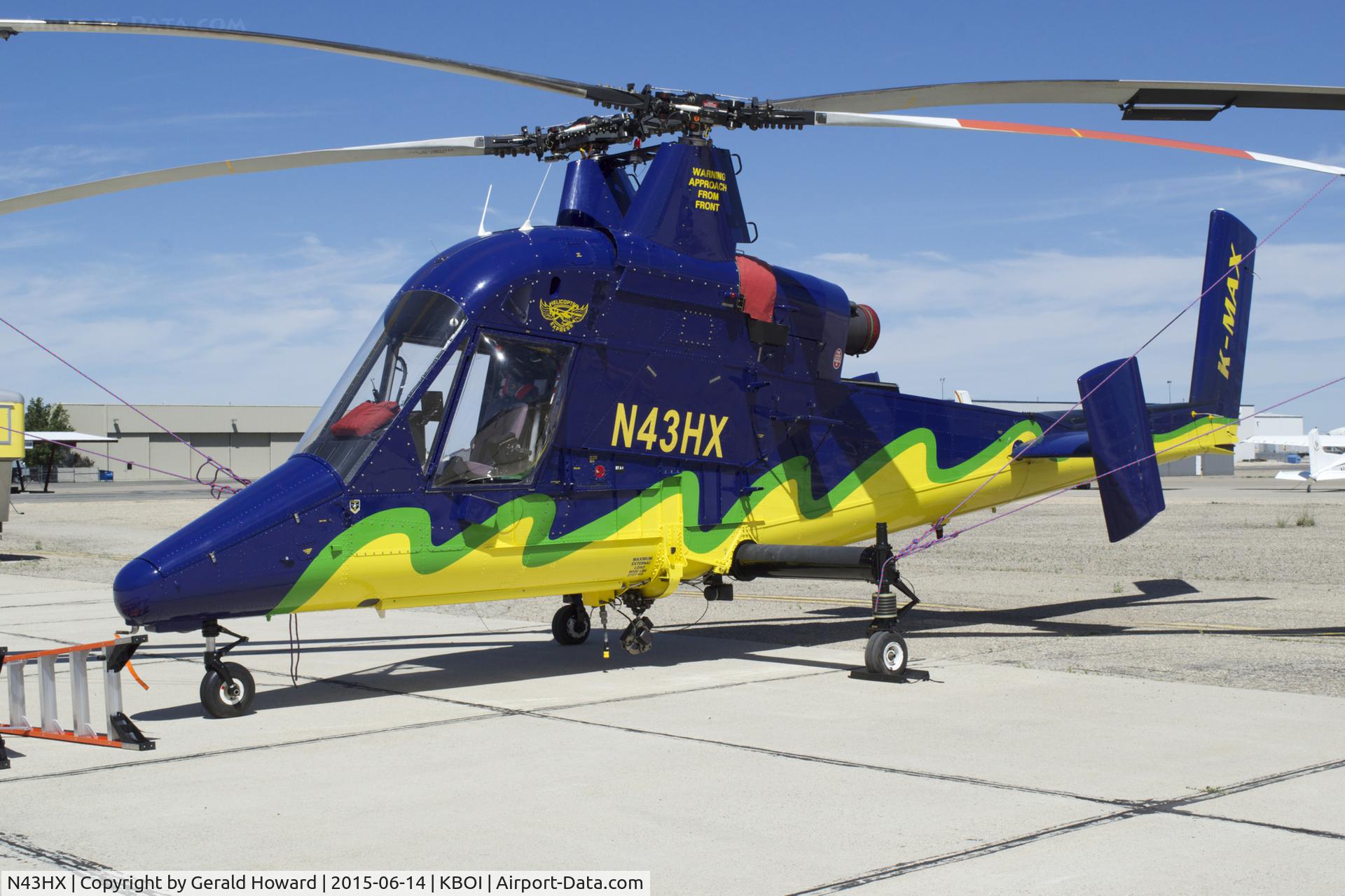 N43HX, 2001 Kaman K-1200 K-Max C/N A94-0029, At BOI for demo with NIFC,