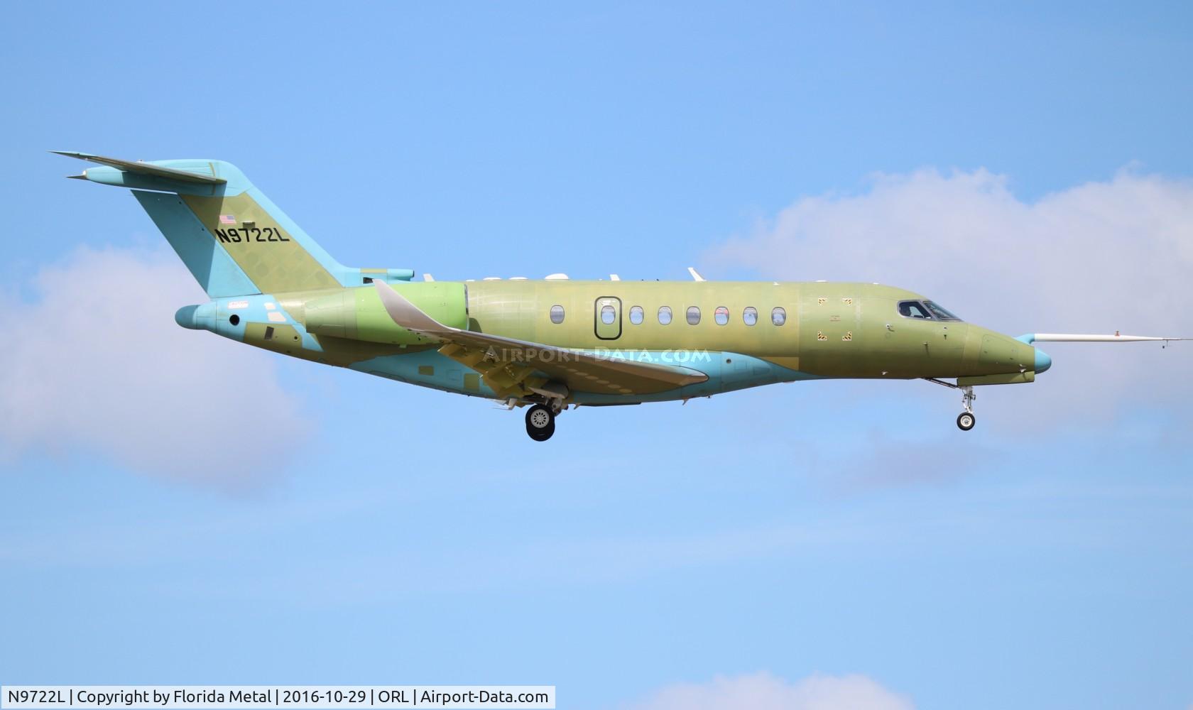 N9722L, 2016 Cessna 700 Citation Longitude C/N E700-741001, The first Citation Longitude makes an appearance at NBAA Orlando 2016.  This aircraft just had it's first flight 2 weeks ago.