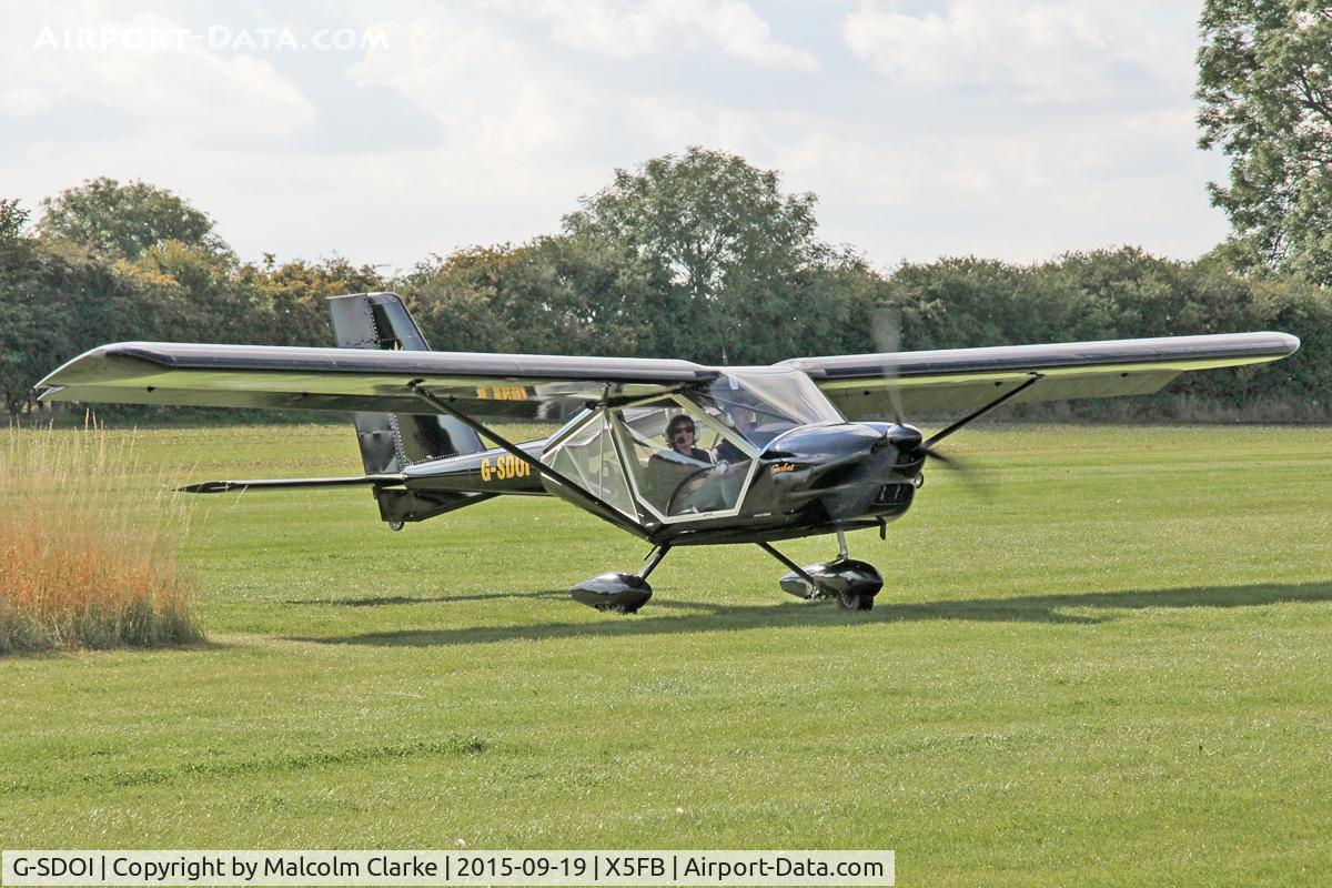 G-SDOI, 2003 Aeroprakt A-22 Foxbat C/N PFA 317-14064, Aeroprakt A-22 Foxbat, Fishburn Airfield, September 19th 2015.