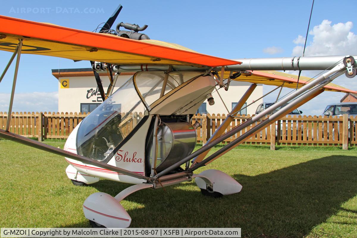 G-MZOI, 1999 Letov LK-2M Sluka C/N PFA 263-13238, Letov LK-2M Sluka, Fishburn Airfield, August 7th 2015.
