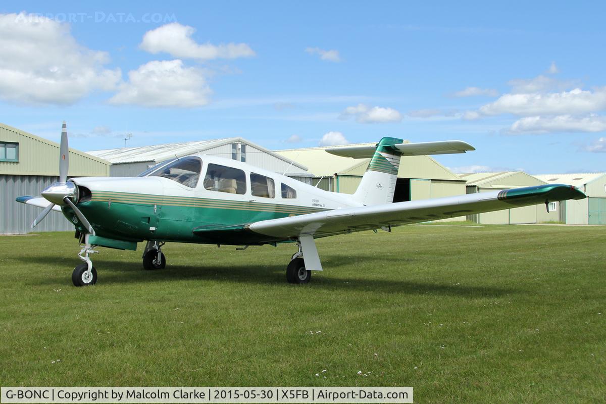 G-BONC, 1979 Piper PA-28RT-201 Arrow IV C/N 28R-7918007, Piper PA-28RT-201 Arrow IV, Fishburn Airfield, May 30th 2015.