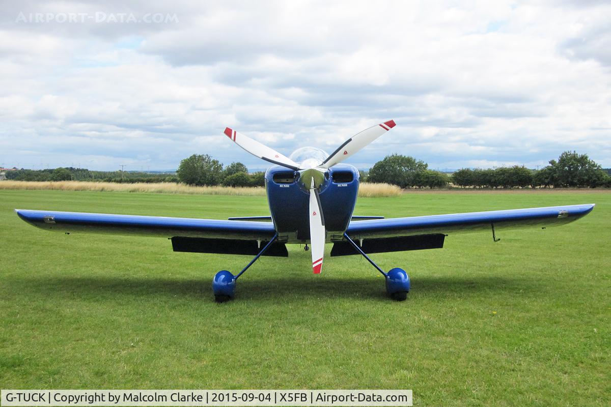 G-TUCK, 2003 Vans RV-8 C/N PFA 303-13706, Vans RV-8, Fishburn Airfield, September 4th, 2015.