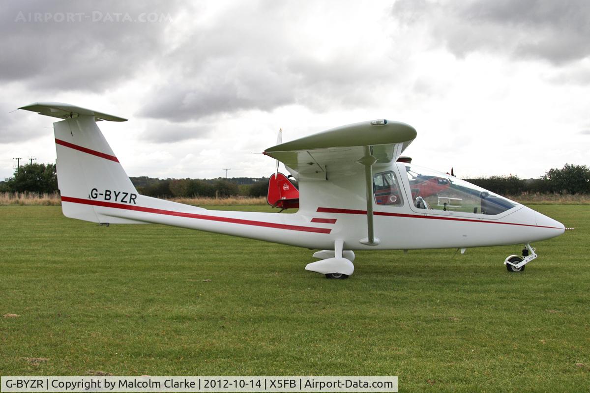 G-BYZR, 1996 Iniziative Industriali Italiane Sky Arrow 650TC C/N C001, Iniziative Industriali Italiane Sky Arrow 650TC, Fishburn Airfield, October 14th 2012.