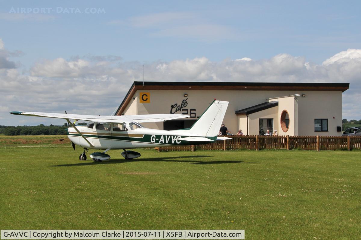 G-AVVC, 1967 Reims F172H Skyhawk C/N 0443, Reims F172H Skyhawk, Fishburn Airfield, July 11th 2015.