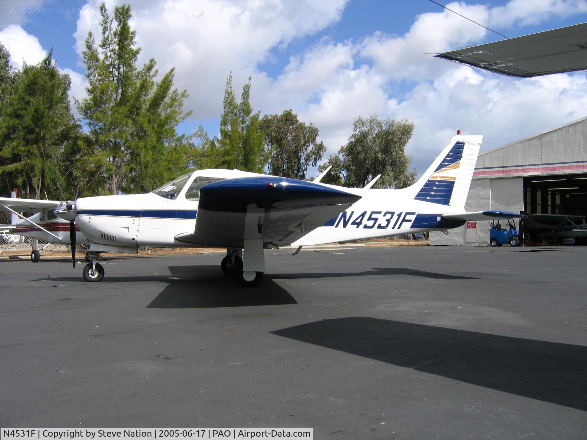 N4531F, 1976 Piper PA-28R-200 Cherokee Arrow C/N 28R-7635415, Jim Warden's 1976 PA-28R-200