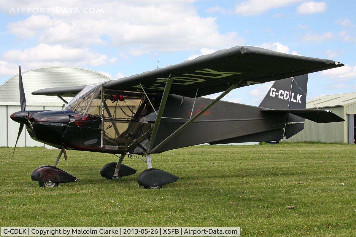 G-CDLK, 2005 Best Off Skyranger Swift 912S(1) C/N BMAA/HB/452, Best Off Skyranger Swift 912S(1), Fishburn Airfield, May 26th 2013.