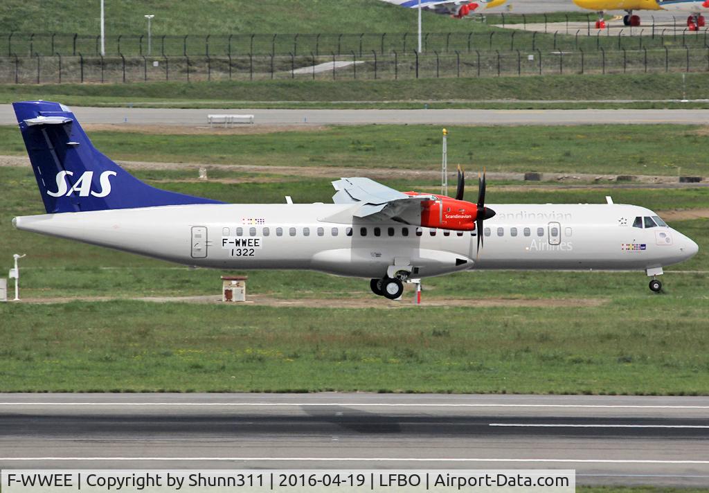 F-WWEE, 2016 ATR 72-212A C/N 1322, C/n 1322 - To be G-FBXE