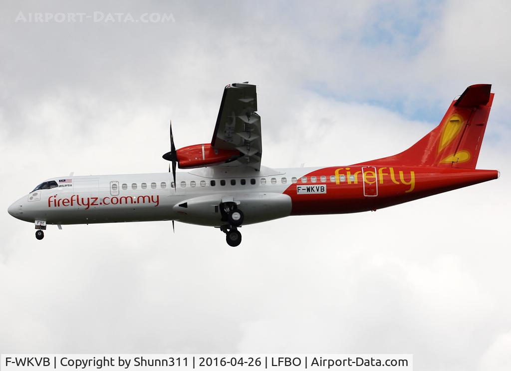 F-WKVB, 2015 ATR 72-212A C/N 1285, C/n 1285 - To be 9M-FIH
