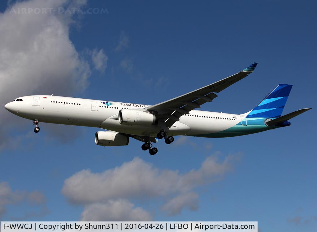 F-WWCJ, 2016 Airbus A330-343 C/N 1723, C/n 1723 - To be PK-GHC