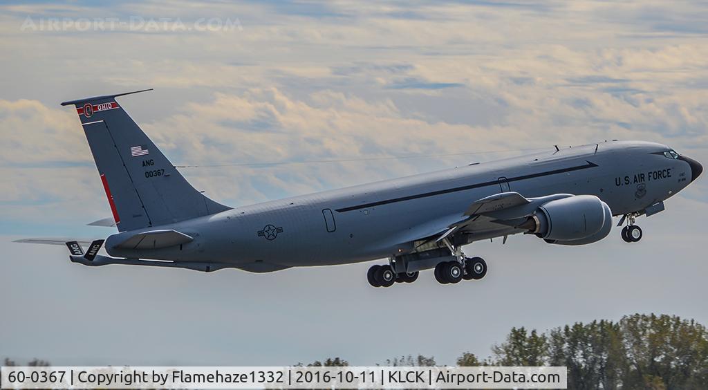 60-0367, 1960 Boeing KC-135R Stratotanker C/N 18142, EDDIE61 taking off from LCK for a training flight.