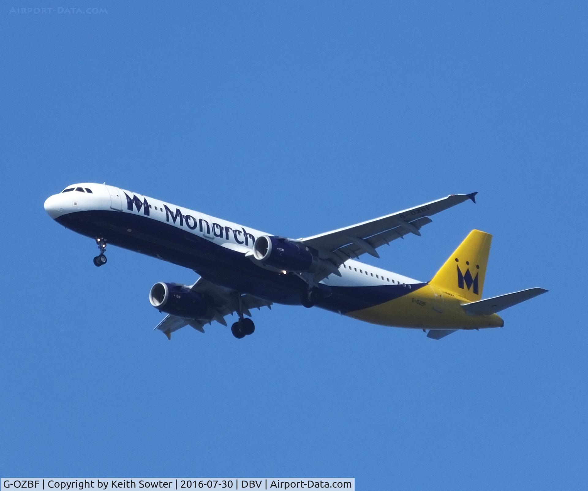 G-OZBF, 2002 Airbus A321-231 C/N 1763, Short Finals to land at Dubrovnik