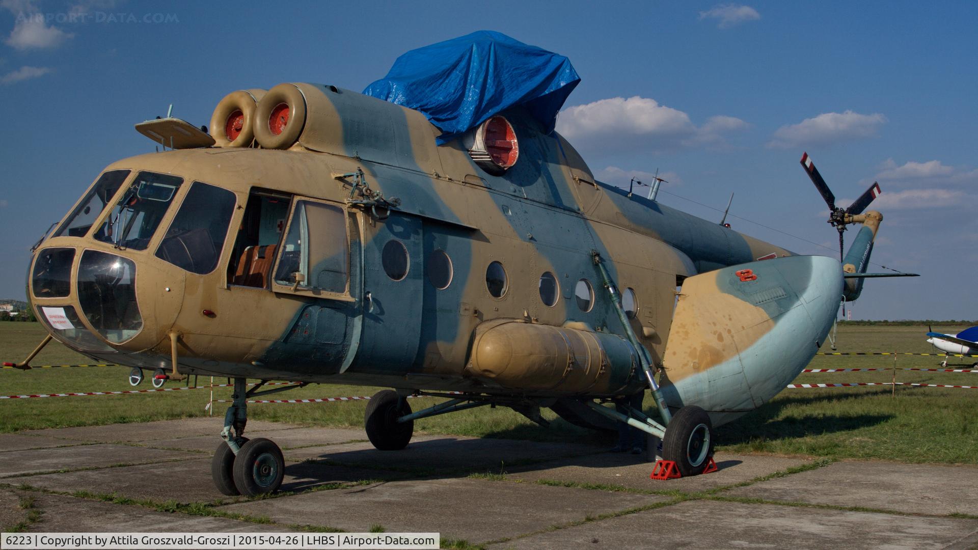6223, 1980 Mil Mi-8T Hip C/N 226223, Budaörs Airport, Hungary. Gold Timer Fundanation airshow