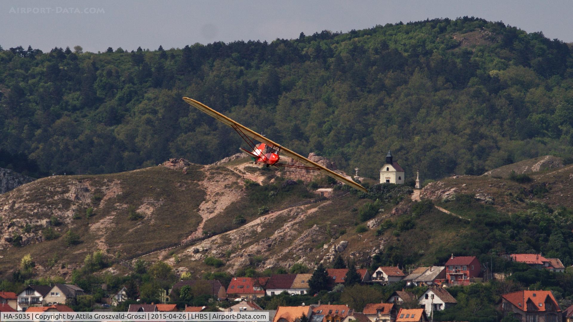 HA-5035, 1984 Rubik R-11b Cimbora 84 C/N F-03, Budaörs Airport, Hungary. Gold Timer Fundanation airshow