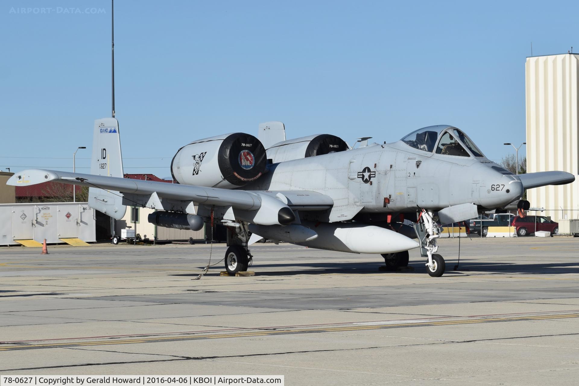 78-0627, 1978 Fairchild Republic A-10C Thunderbolt II C/N A10-0247, On Air Guard ramp just prior to 6 month Middle East deployment.