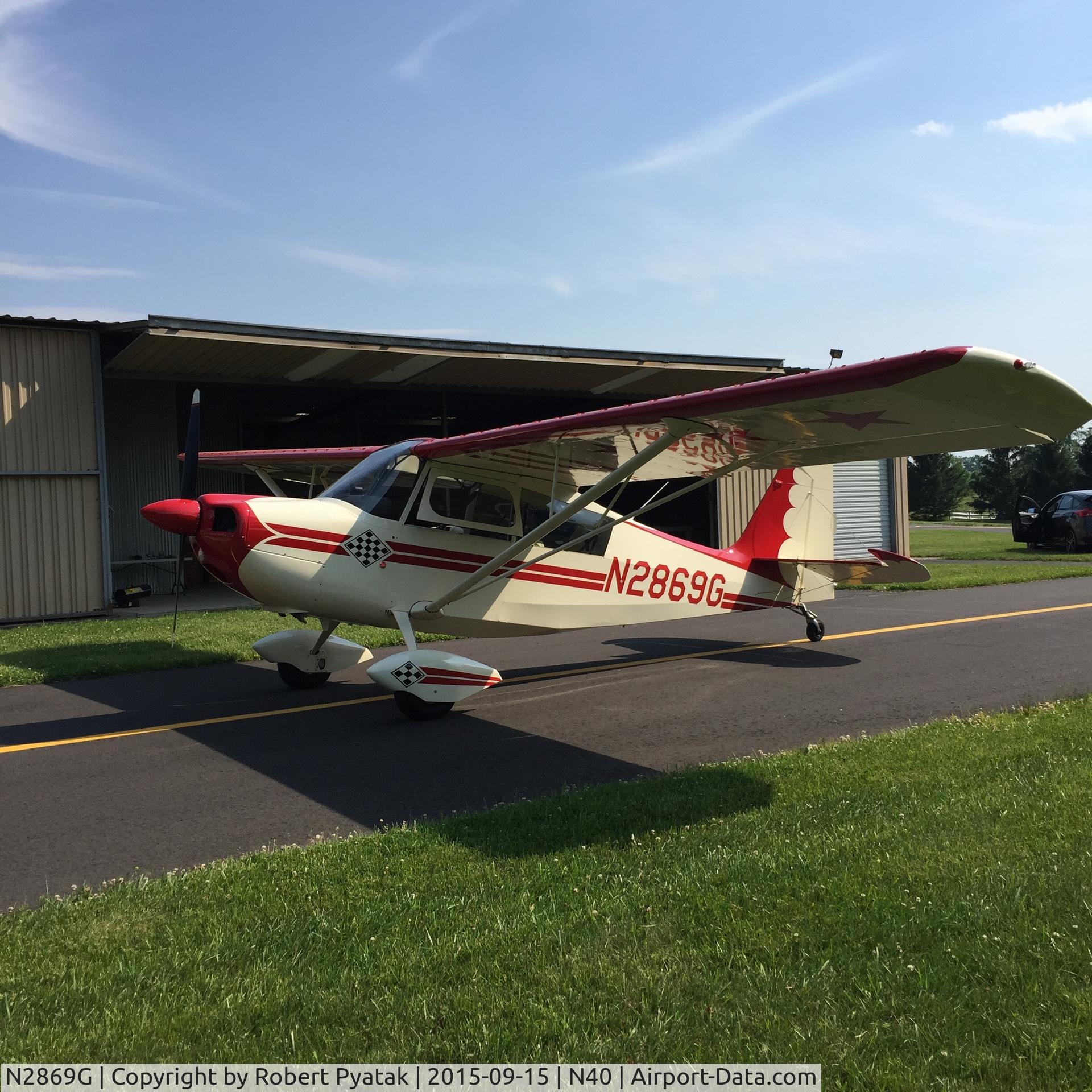 N2869G, 1967 Champion 7ECA Citabria C/N 533, Fully restored 1967 Champion Citabria.