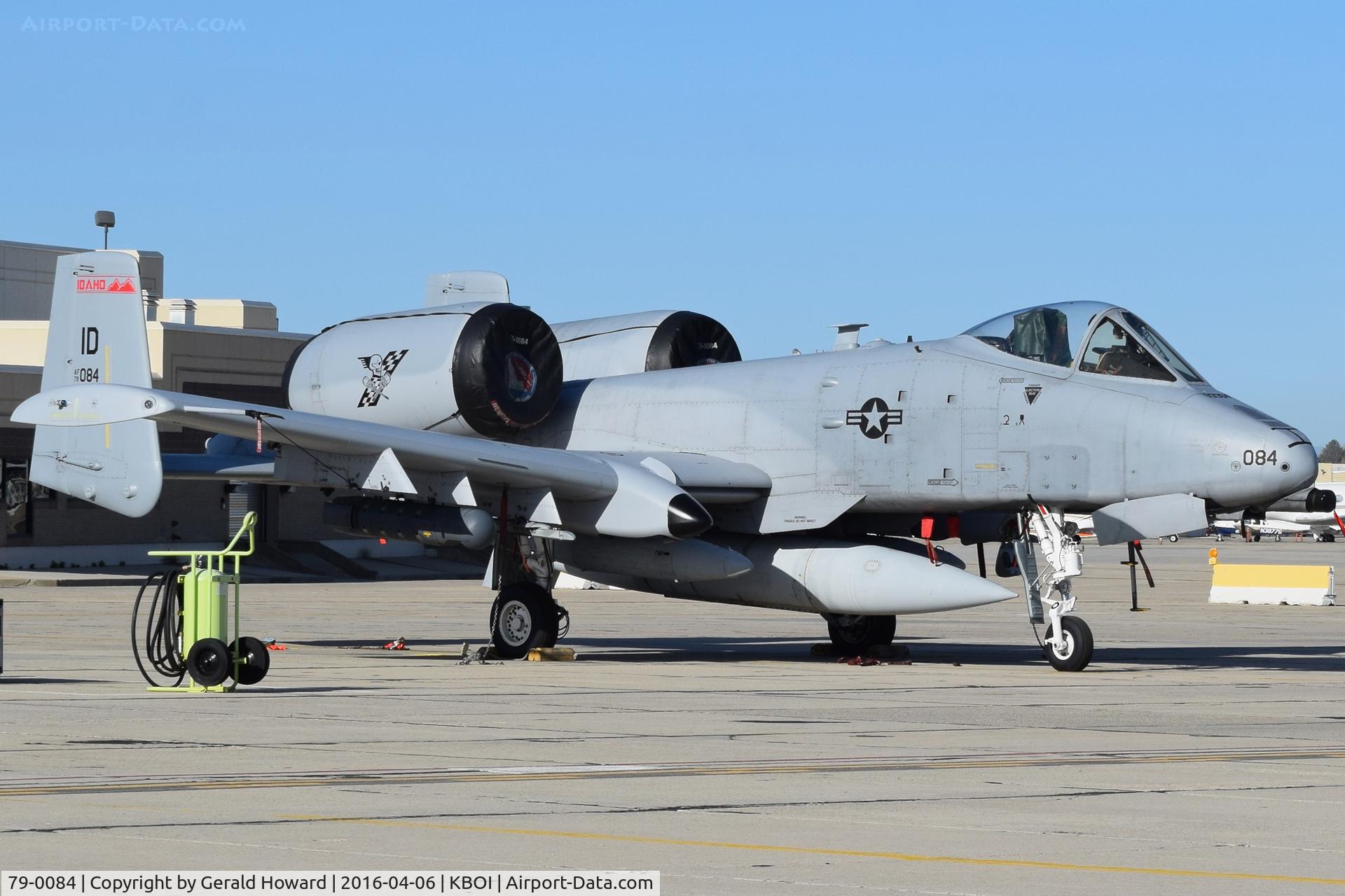 79-0084, 1979 Fairchild Republic A-10C Thunderbolt II C/N A10-0348, On Guard ramp prior to Middle East deployment.