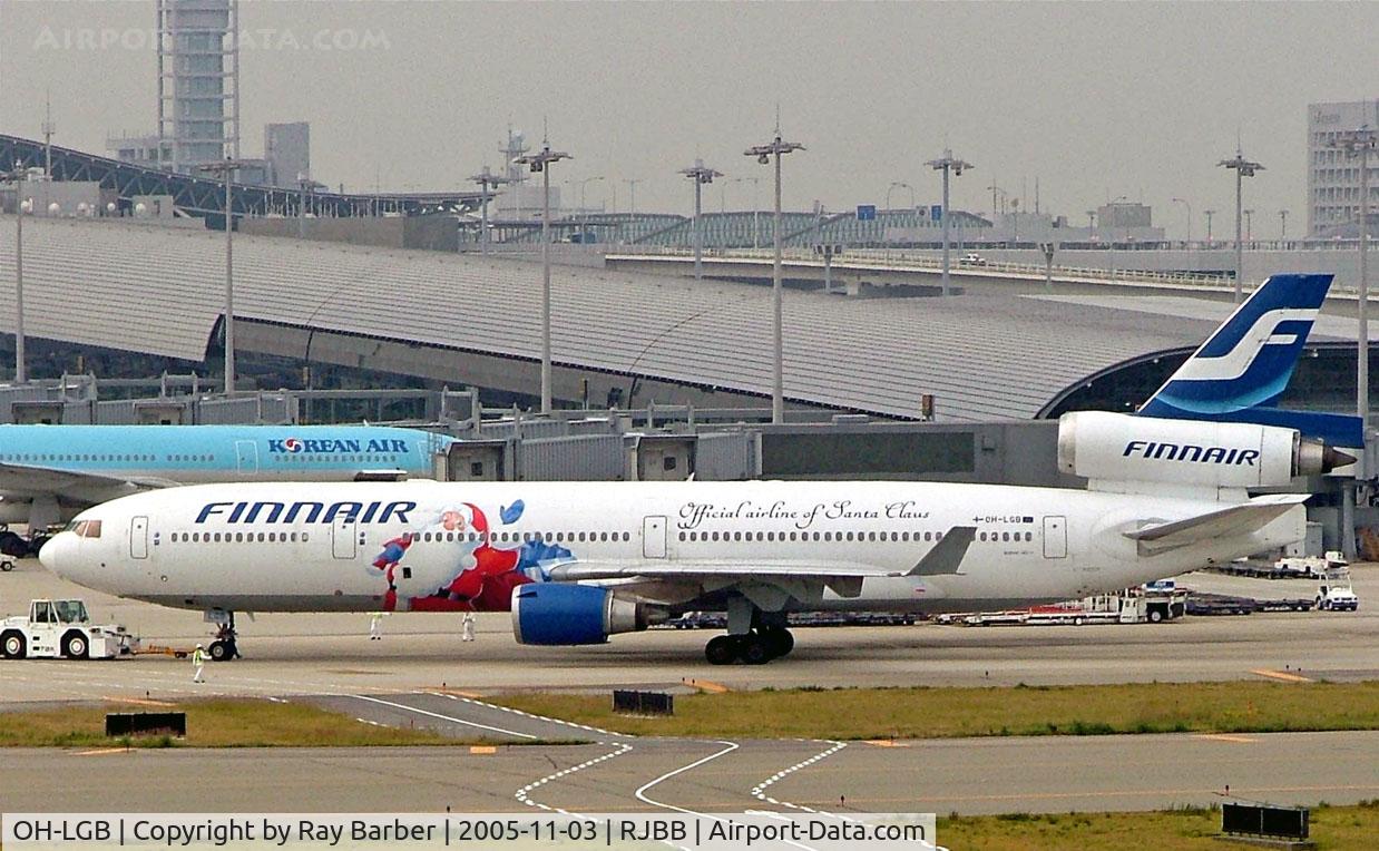 OH-LGB, 1991 McDonnell Douglas MD-11 C/N 48450, McDonnell-Douglas MD-11 [48450] Osaka-Kansai~JA 03/11/2005