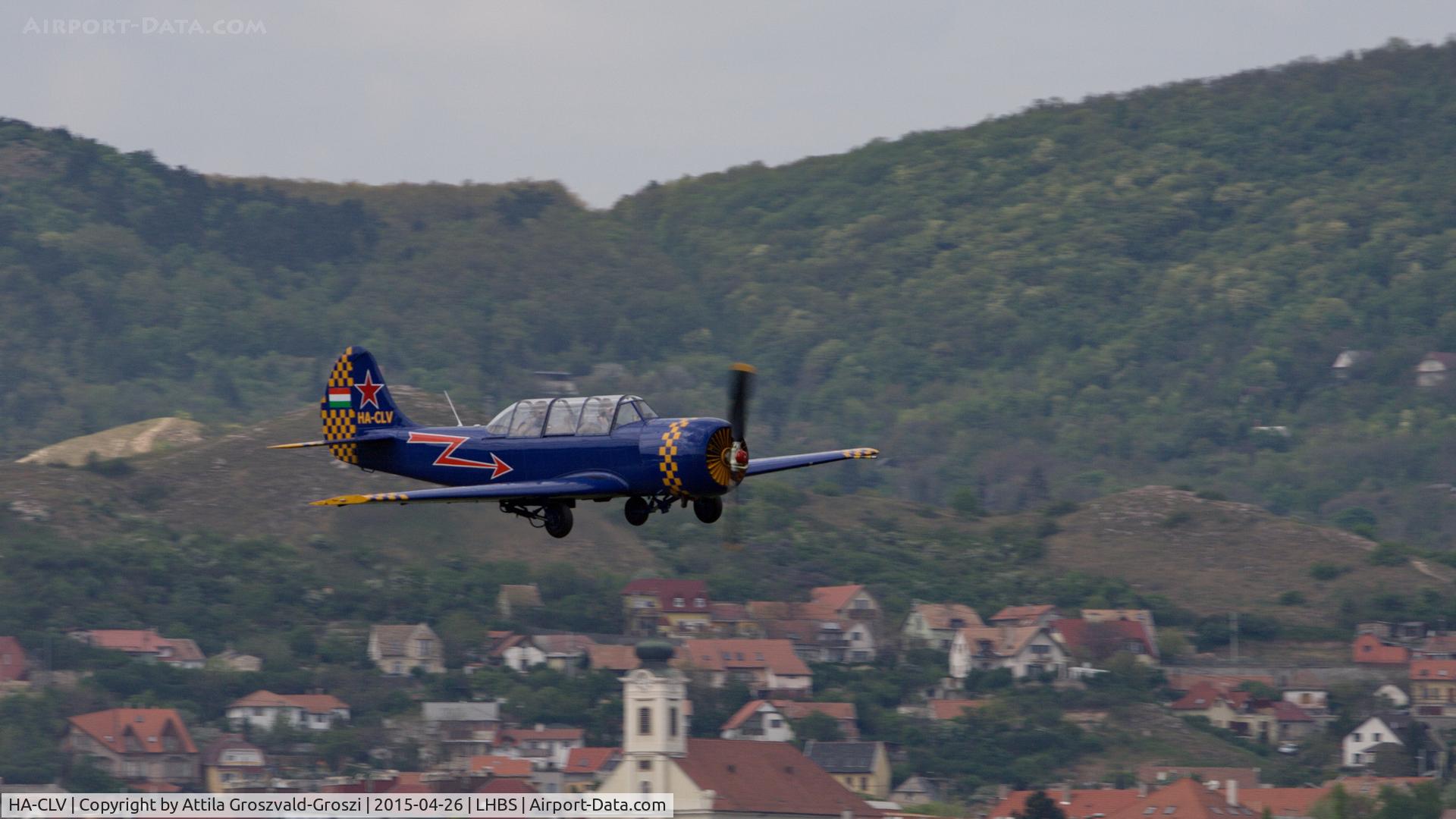 HA-CLV, 1985 Bacau Yak-52 C/N 855503, Budaörs Airport, Hungary. Gold Timer Fundanation airshow