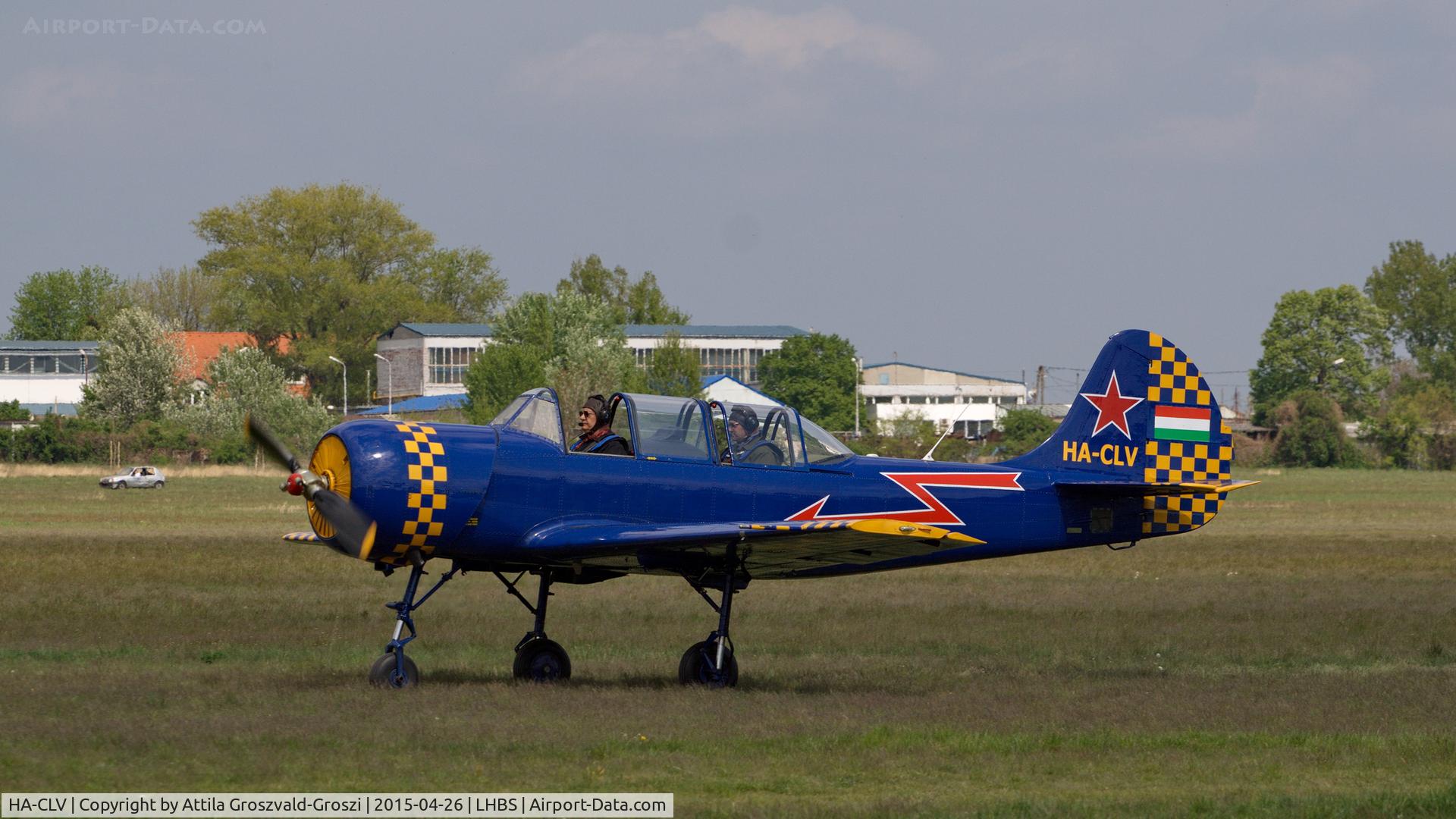 HA-CLV, 1985 Bacau Yak-52 C/N 855503, Budaörs Airport, Hungary. Gold Timer Fundanation airshow