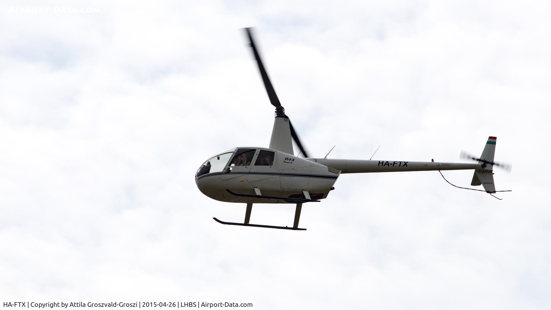 HA-FTX, 2007 Robinson R44 Raven II C/N 11742, Budaörs Airport, Hungary. Gold Timer Fundanation airshow