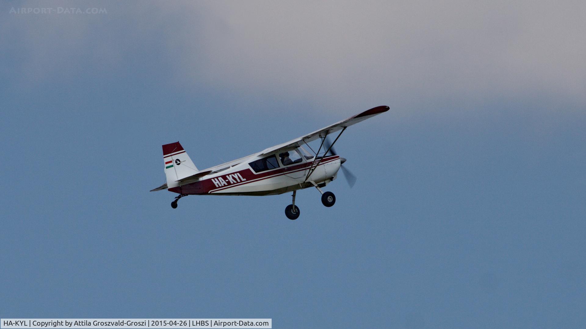 HA-KYL, 1976 Bellanca 8GCBC Scout C/N 199-76, Budaörs Airport, Hungary. Gold Timer Fundanation airshow